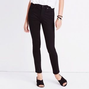 SALE ⚡️⚡️Like new Madewell black skinny jeans